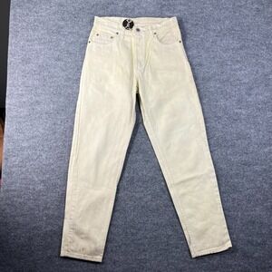 Levi's 550 Jeans Cream Denim Pockets Taper Fit Zip Fly Classic Y2K - 28X29